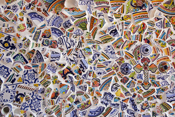  Mexican dinnerware fragments