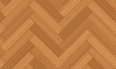 Herringbone parquet - vector illustration of geometric wooden floor pattern - seamless extensible in all directions.