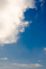 Clouds in the clear day