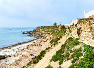 Fototapeta na wymiar Beach of Island of Tabarca. Province of Alicante. Spain