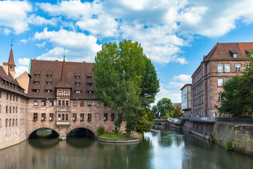 The Heilig-Geist-Spital hospital in Nuremberg