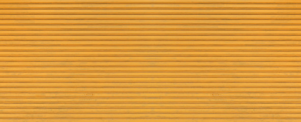 Colored iron roller shutter.