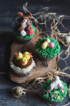 Sweet Easter cup cakes