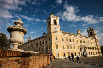 COLORNO, ITALY - NOVEMBER 06, 2016 - The Royal Palace of Colorno, Parma, Emilia Romagna, Italy
