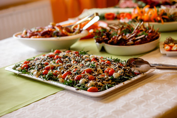 Catering Food Wedding Event Table 