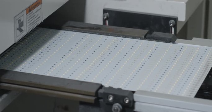 LED panel modern production line