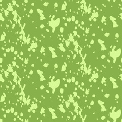 Greenery spots, seamless pattern background, vector illustration. Spring color 2017, blot wrapping paper design