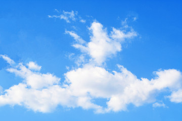 blue sky and white clouds background