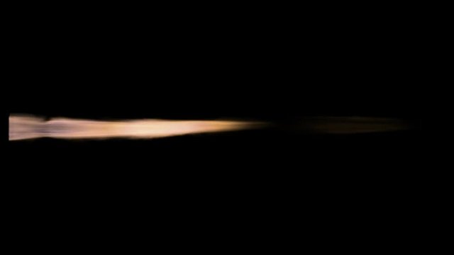 4k rocket engine flame with alpha matte channel for compositing. 3d rendering