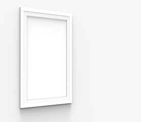 blank picture frame