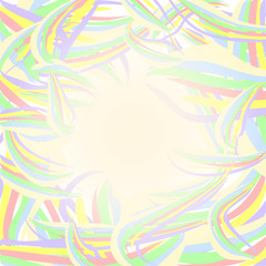 Fototapeta na wymiar абстрактный фон в зелено-желтых тонах, векторная иллюстрация
