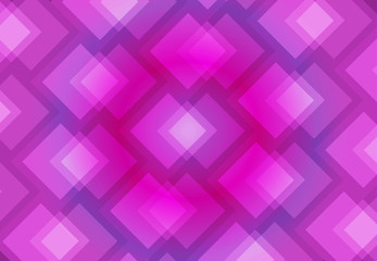 Purple abstract background vector art of overlap of colorful squares.