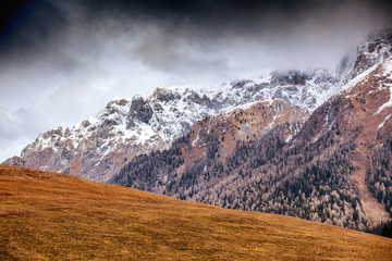 Beautiful mountain landscape, Alps, Dolomites, Italy