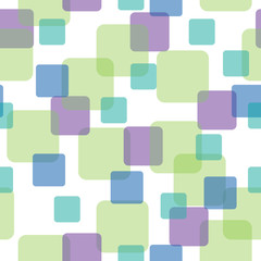 Seamless Colorful Overlapping Squares