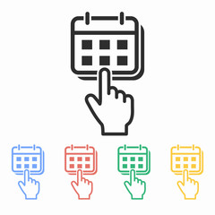 Calendar - vector icon.