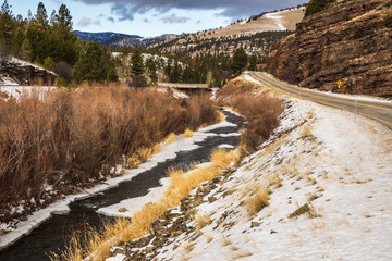Roads, Tracks, and Creek