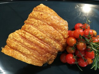 pork and tomatoes