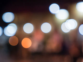Abstract blurred background with bokeh