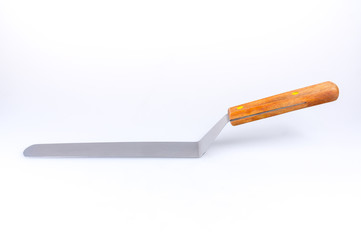 spatula, equipment for make bakery on white background