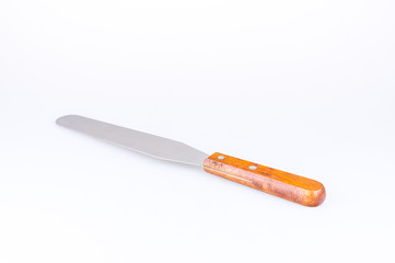 spatula, equipment for make bakery on white background