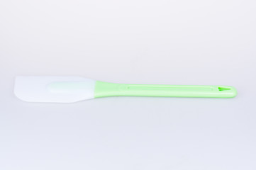 rubber scraper, equipment for make bakery on white background