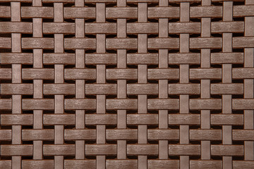 Wicker Texture, Weathered Brown Background Pattern