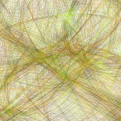 Business square abstract background with mess of chaotic lines