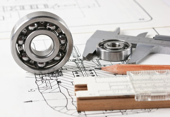 mechanical scheme and  bearing