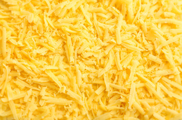 Grated cheese background