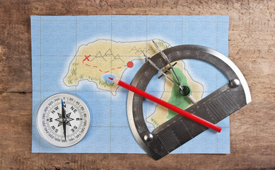 maps of the coral islands