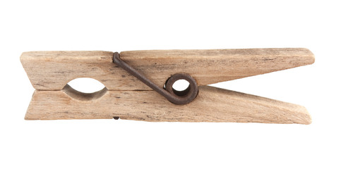 wooden clothespin