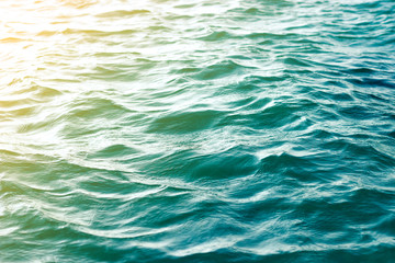 sea wave close up, low angle view vintage style
