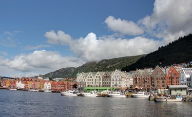 ville portuaire de Bergen