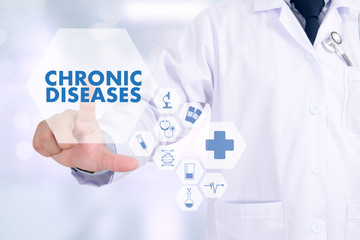 CHRONIC DISEASES Healthcare modern medical Doctor concept