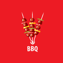Barbecue party logo