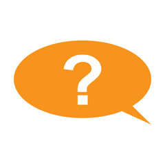 question mark icon isolated vector