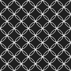 Fototapeta premium Seamless dark ornament in arabian style. Pattern for wallpapers and backgrounds