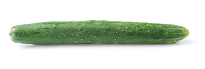 Cucumber isolated on white background