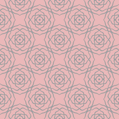 decoretive damask pattern background