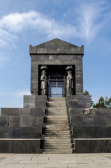 Obraz premium Monument to the Unknown Soldier from World War I on Avala, Belgrade - Serbia