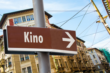 Fototapeta premium Schild 223 - Kino
