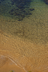 Costa Brava Trasparencia del mar cerca de la playa