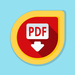 Download PDF button illustration