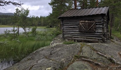 Scandinavian urban exploration on a cloudy day