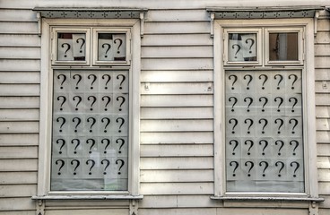 Scandinavian urban exploration on a cloudy day