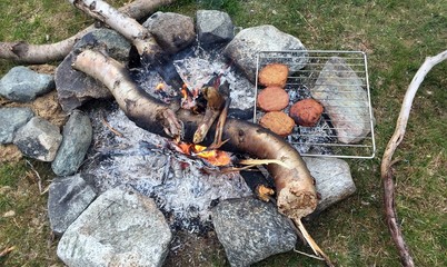 Different colors of a Norwegian landscape