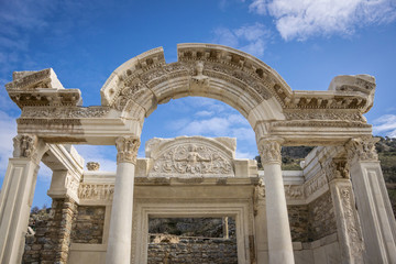 Fototapeta premium Unesco Heritage Site of the Ancient City of Ephesus, Selcuk, Turkey