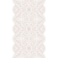 lace ribbon seamless paisley pattern