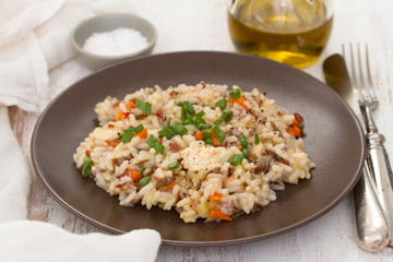 rice with chicken and vegetables