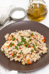 rice with chicken and vegetables